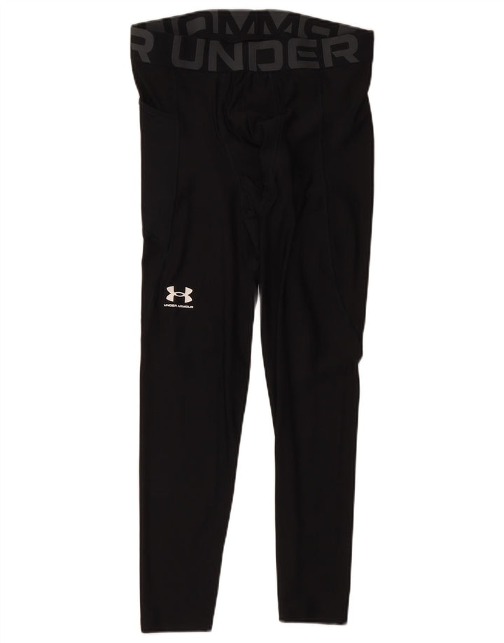 Leggings de compressão femininas Under Armour UK 14 grandes pretas