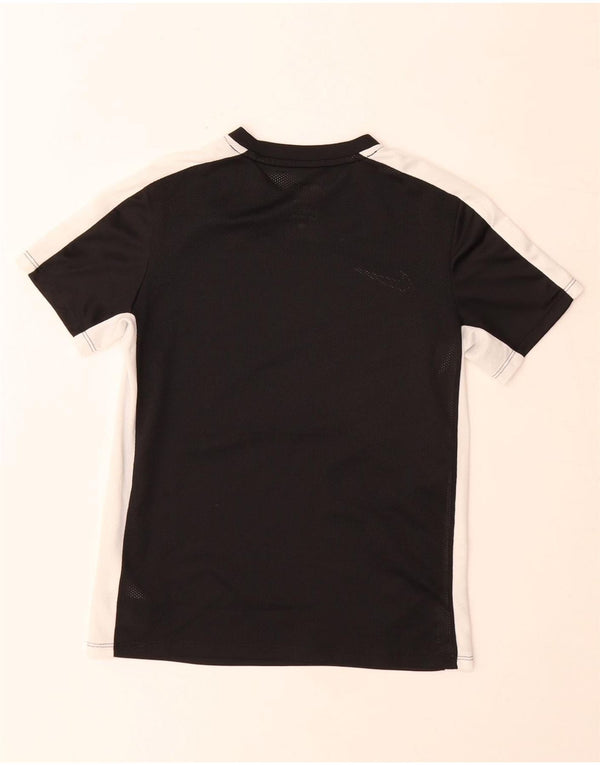 Camiseta Nike Boys Dri Fit Top 10-11 Anos Médio Preto Colourblock