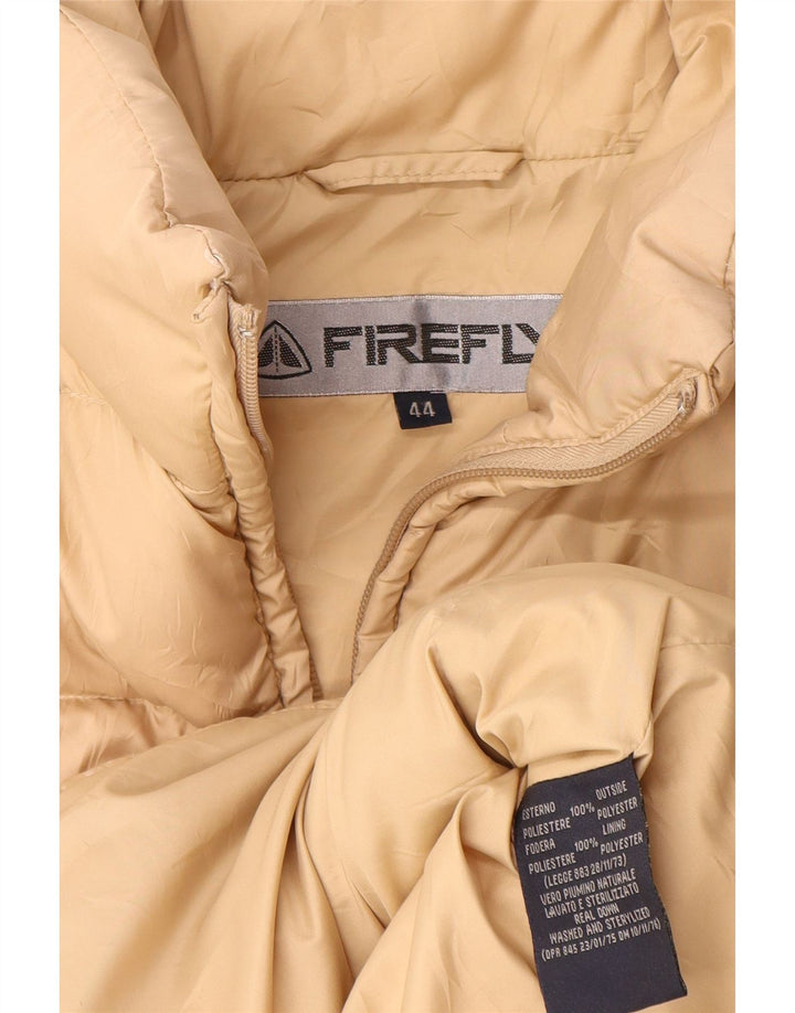 Colete acolchoado feminino Firefly IT 44 poliéster bege médio