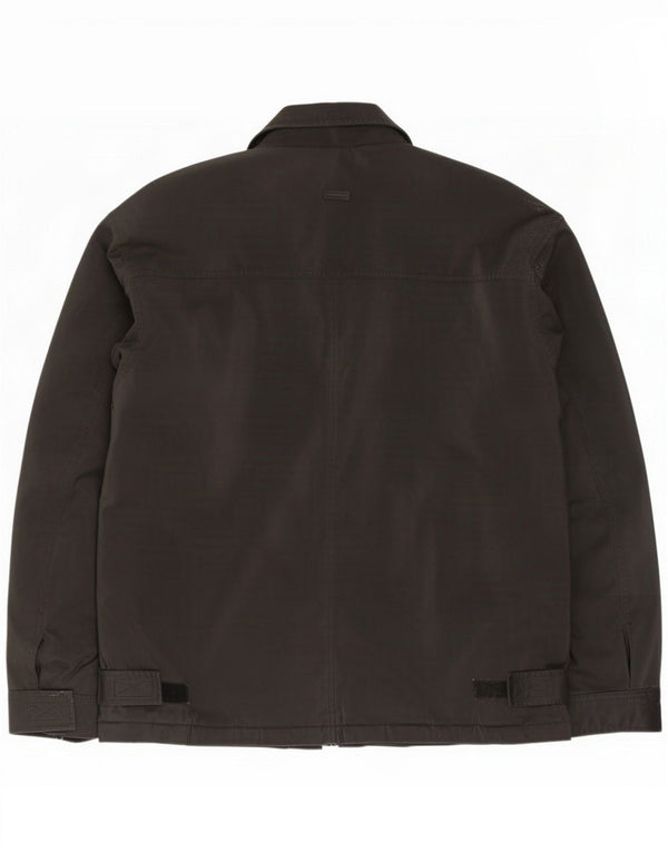 St. Jaqueta corta-vento masculina Bernard Regular Fit IT 52/54 XL PVC preto