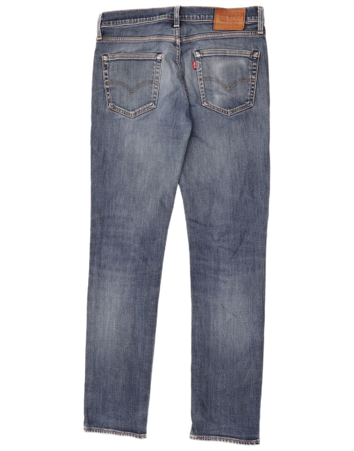 Calça jeans feminina Levi's 511 Slim W32 L34 azul algodão