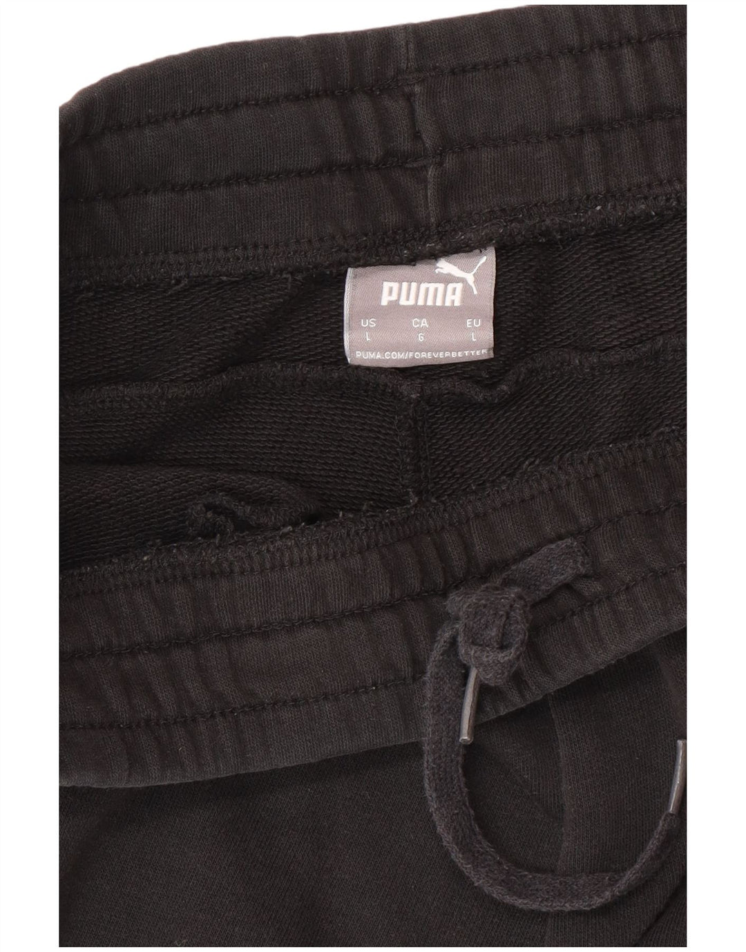 Calça de treino masculina Puma Joggers grande preto