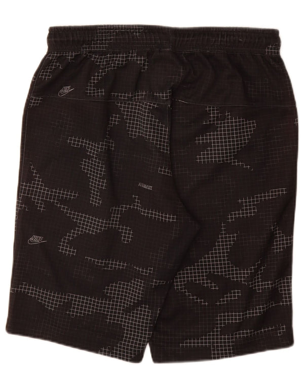 Shorts esportivos masculinos Nike médio W32 L10 poliéster camuflado preto