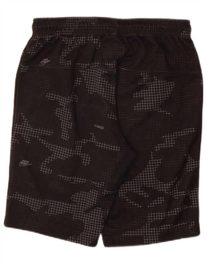 Shorts esportivos masculinos Nike médio W32 L10 poliéster camuflado preto