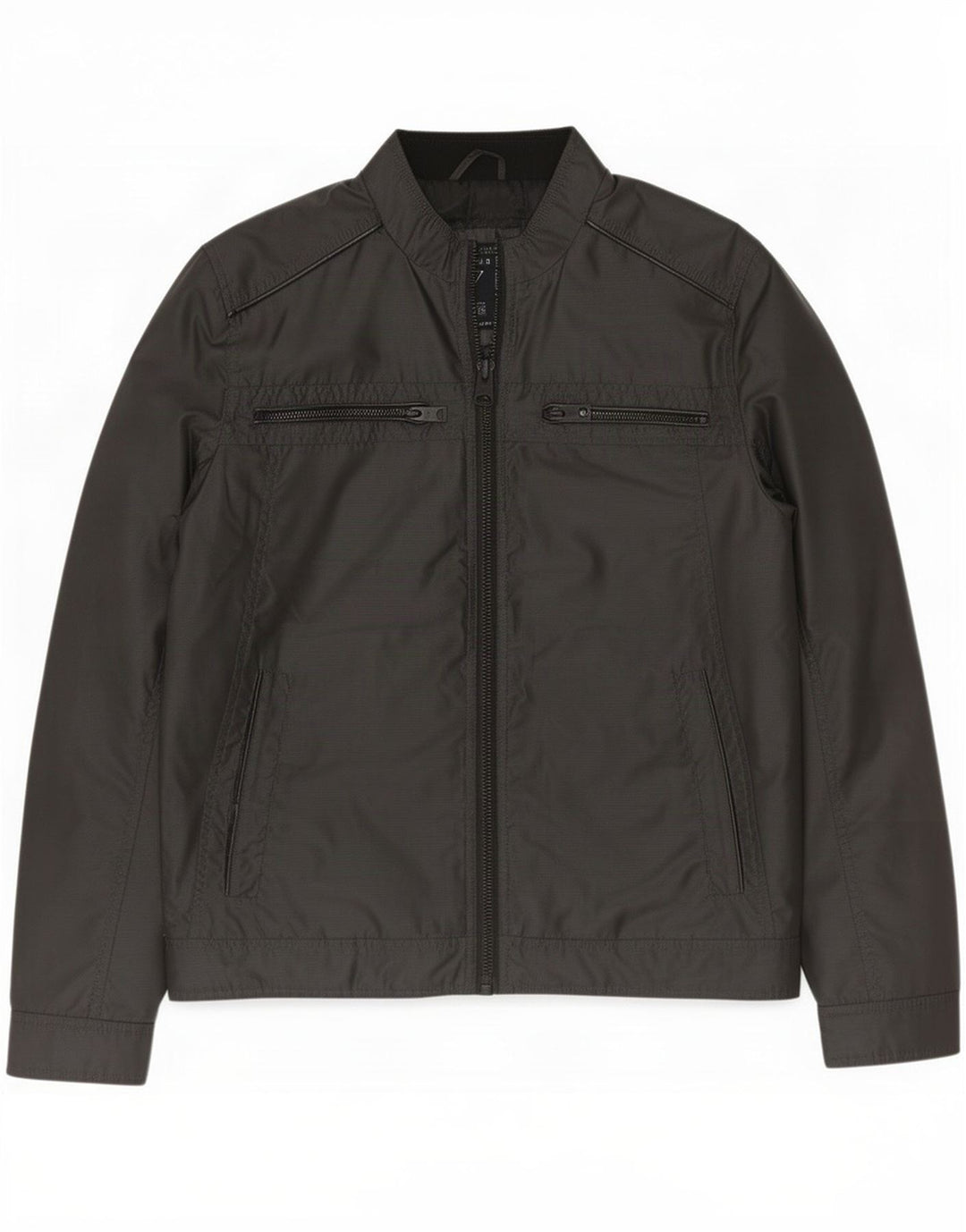 Jaqueta bomber masculina Guess UK 38 poliéster preto médio