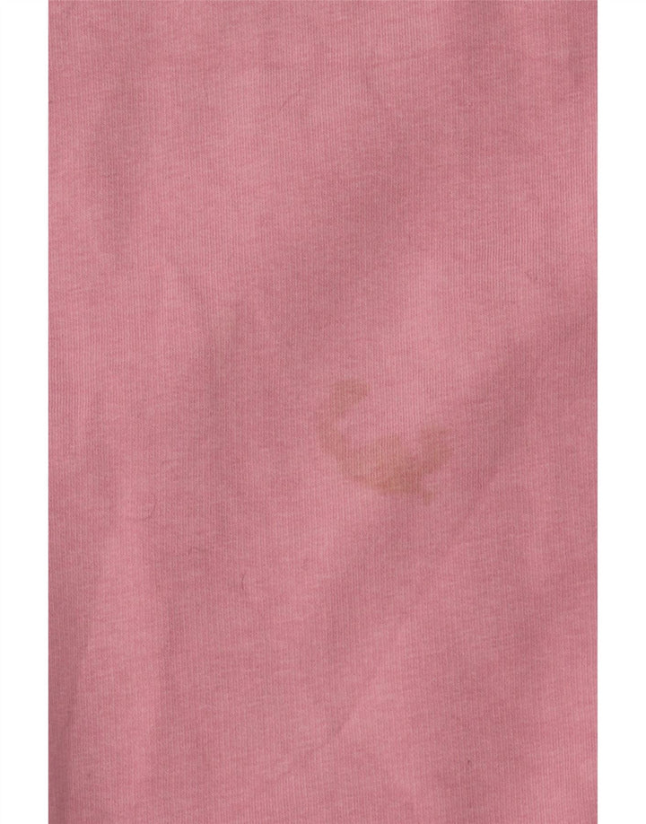 Suéter gráfico masculino New Balance rosa médio