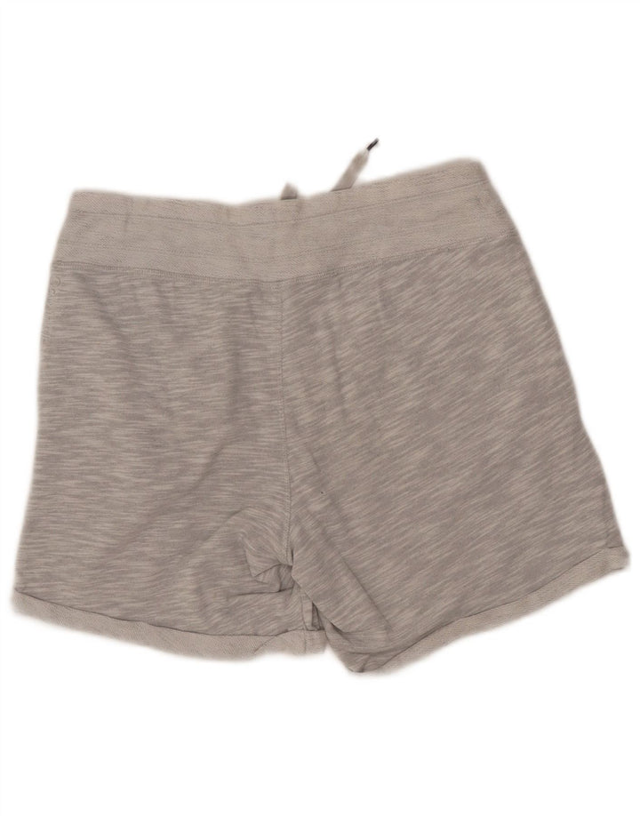 Shorts esportivo feminino CALVIN KLEIN Reino Unido 10 pequeno algodão manchado cinza