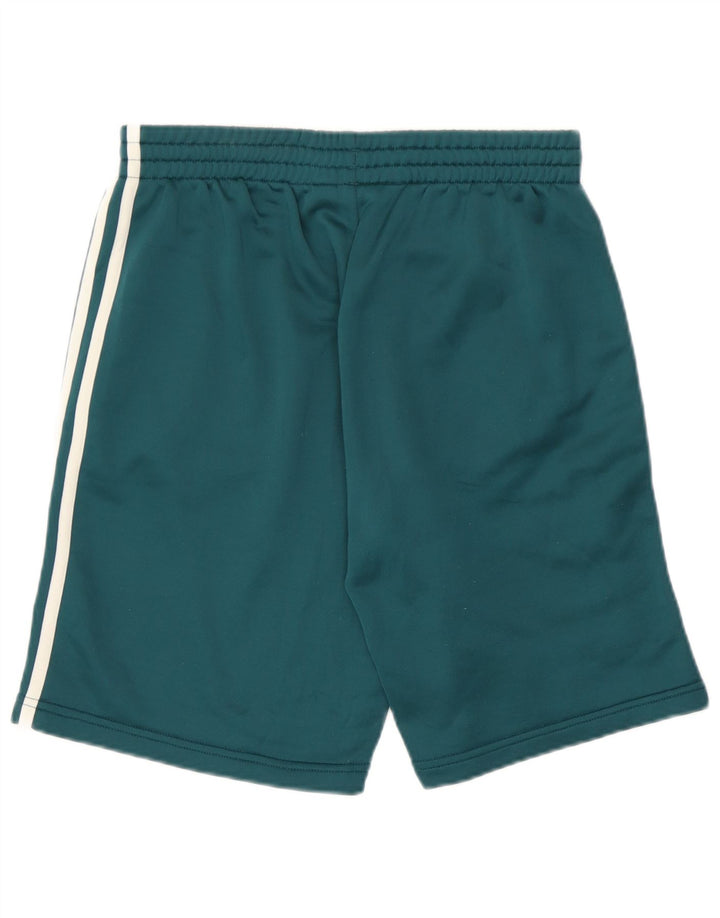 Shorts esportivos Adidas meninos 15-16 anos verde poliéster