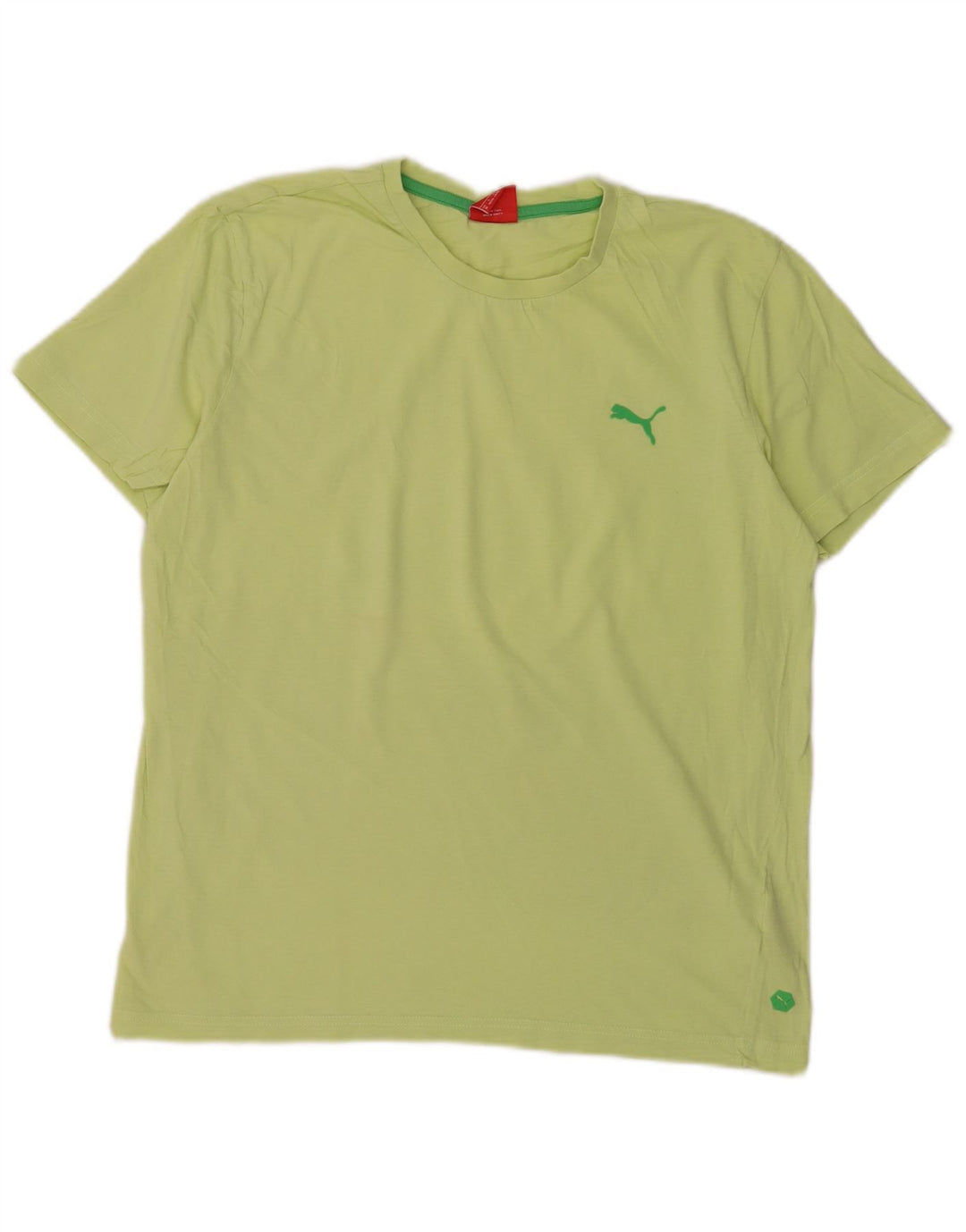 Puma Camiseta Masculina Top Verde Médio