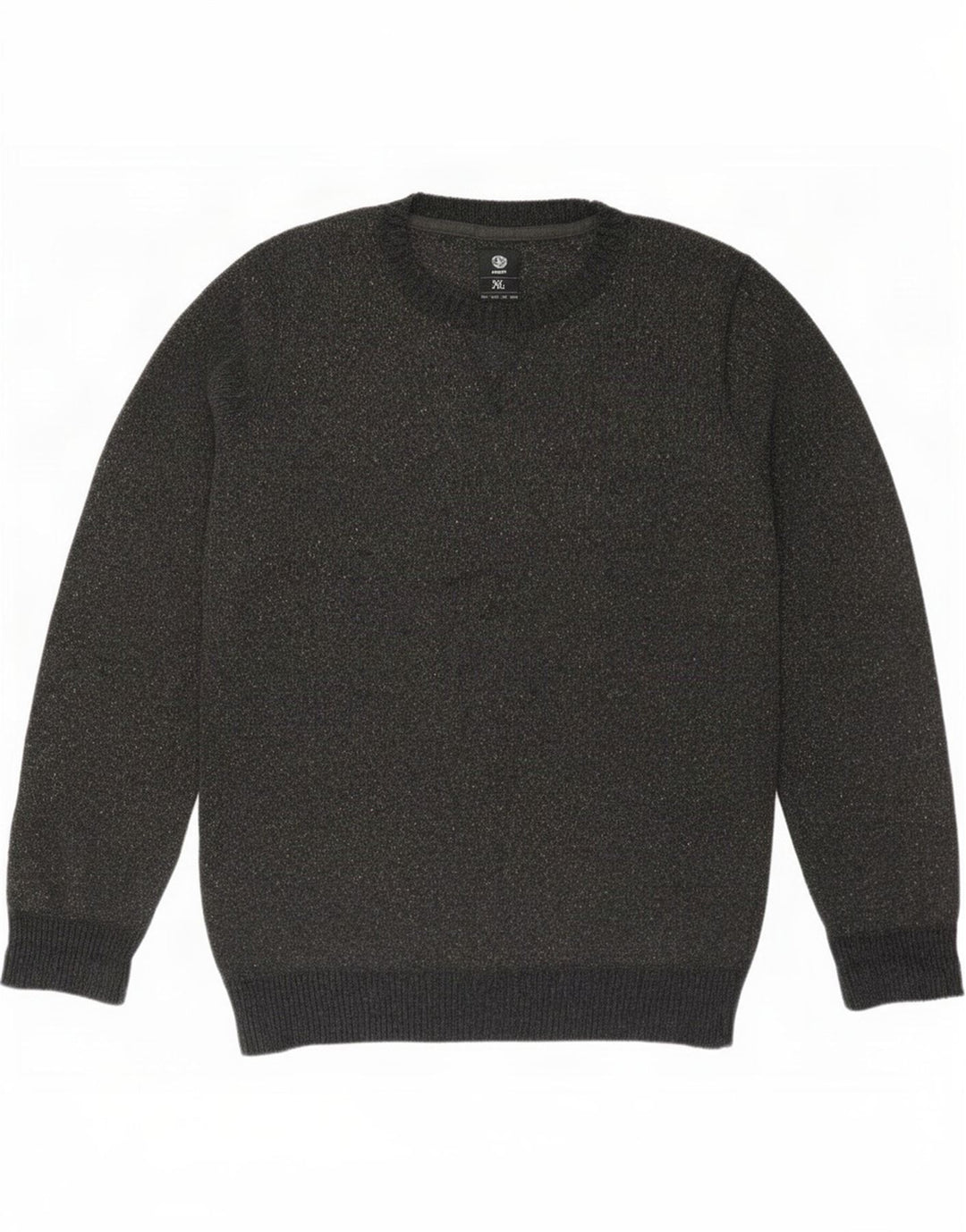 Suéter masculino Element com gola redonda XL cinza manchado