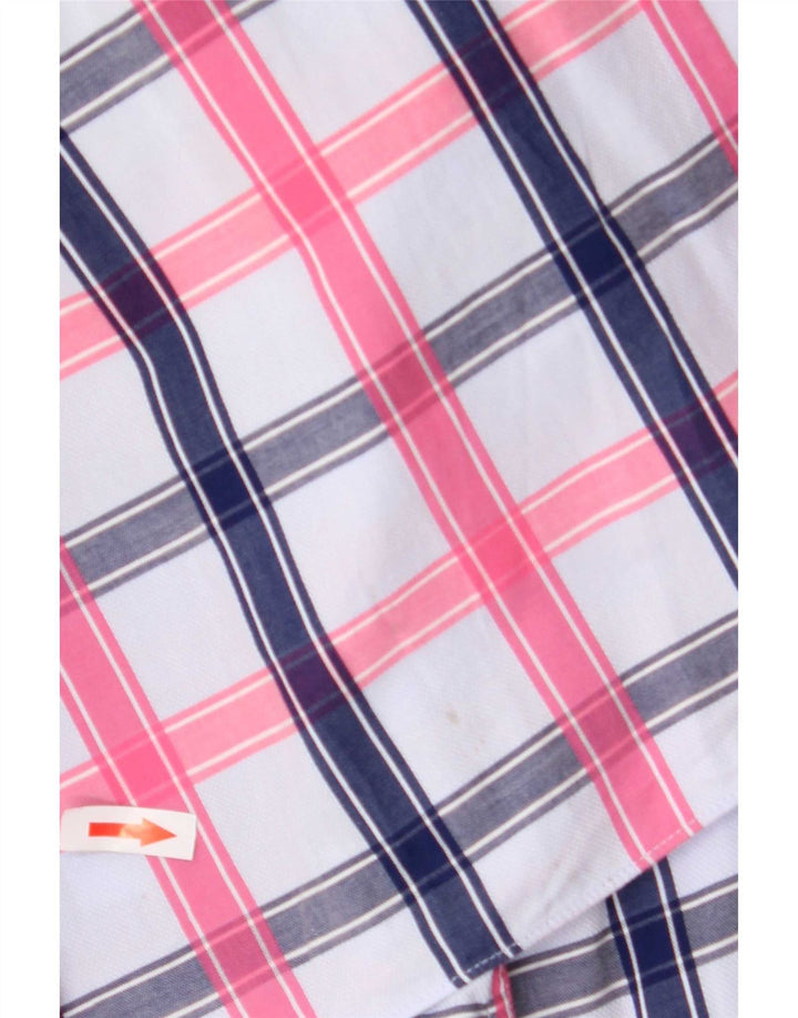 Hawes & Curtis Mens Shirt Medium Multicoloured Check Cotton