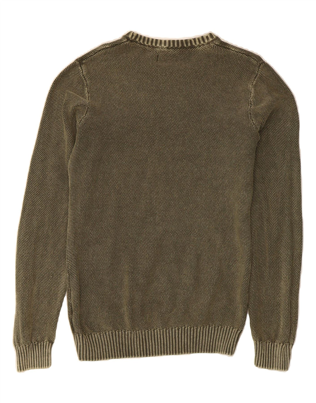 MISTRAL Womens Crew Neck Jumper Sweater UK 20 2XL Green Cotton Vintage Mistral and Second-Hand Mistral from Messina Hembry 
