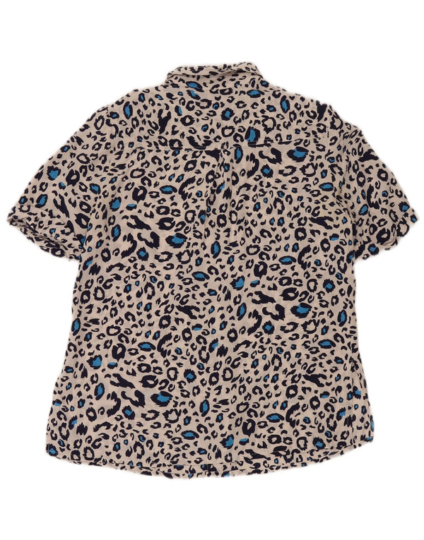 Cherie Camisa feminina blusa IT 42/44 média multicolorida estampa animal