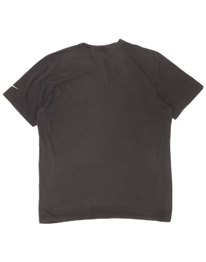 Camiseta Nike masculina gráfica grande preta