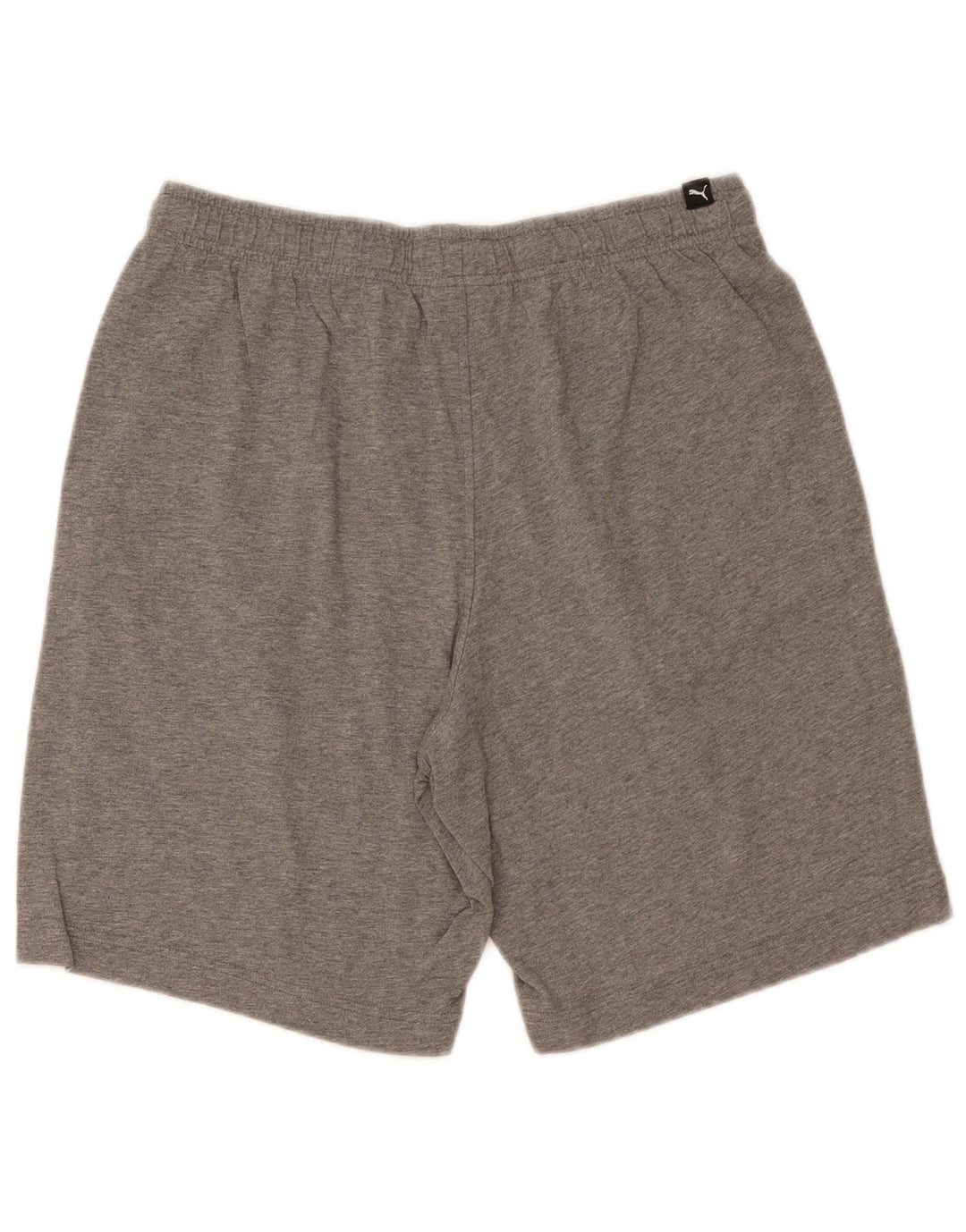Shorts esportivos masculinos Puma médio cinza algodão