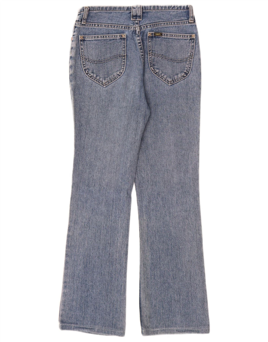 Lee Womens Bootcut Jeans W27 L28 Azul Algodão