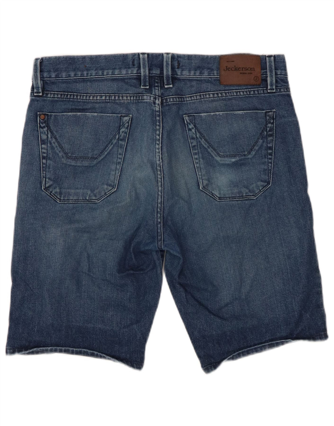 Shorts jeans masculino JECKERSON W34 grande algodão azul