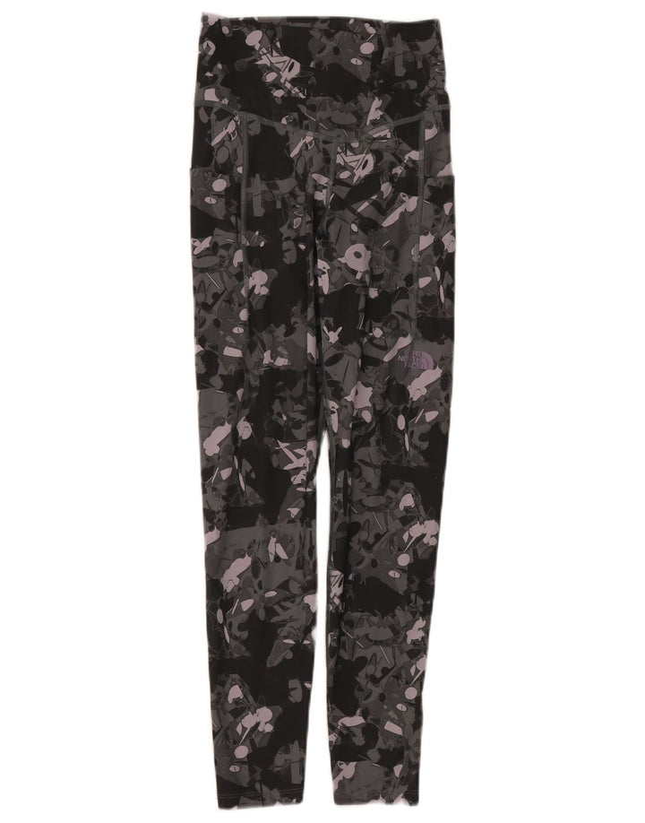 Leggings femininas The North Face com padrão abstrato Reino Unido 8 pequenas multicoloridas