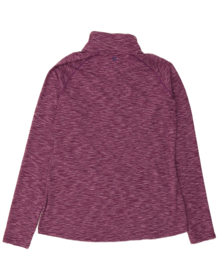 Pulôver feminino Mountain Warehouse para treino UK 12 médio roxo