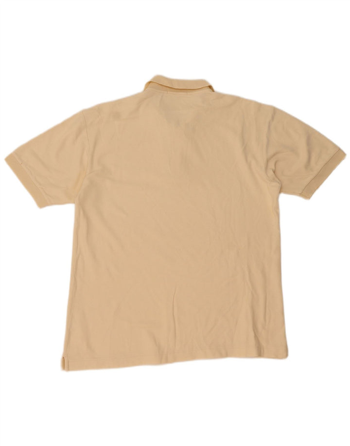 Camisa polo masculina Fila IT 52 grande amarelo