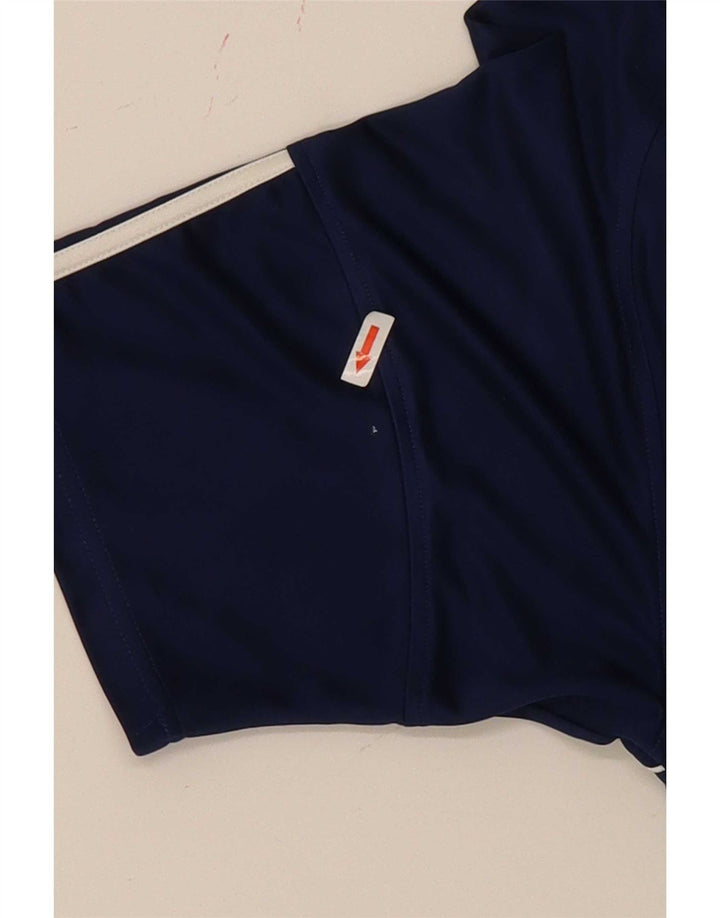 Camiseta masculina Adidas Top médio azul marinho esportivo