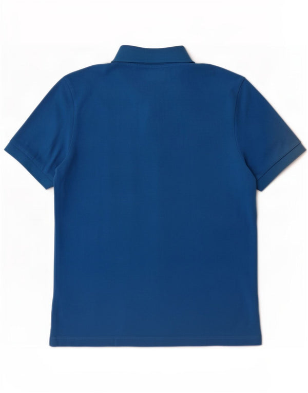 Camisa polo masculina Kappa grande algodão azul