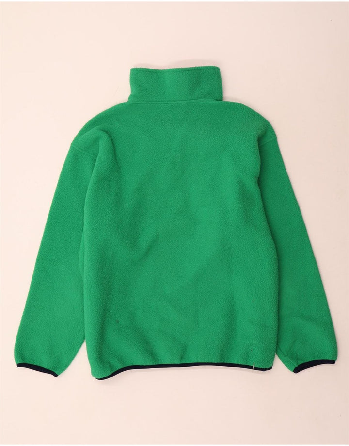 Suéter Sisley masculino com zíper e gola em lã verde médio poliéster