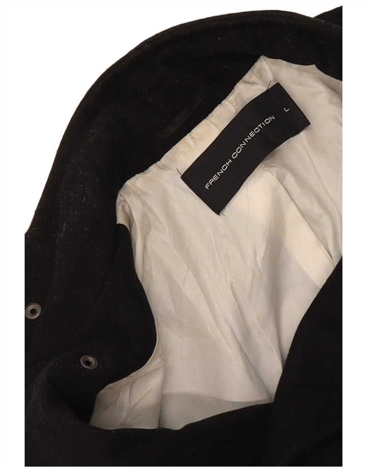 Casaco masculino ervilha French Connection UK 40 grande preto