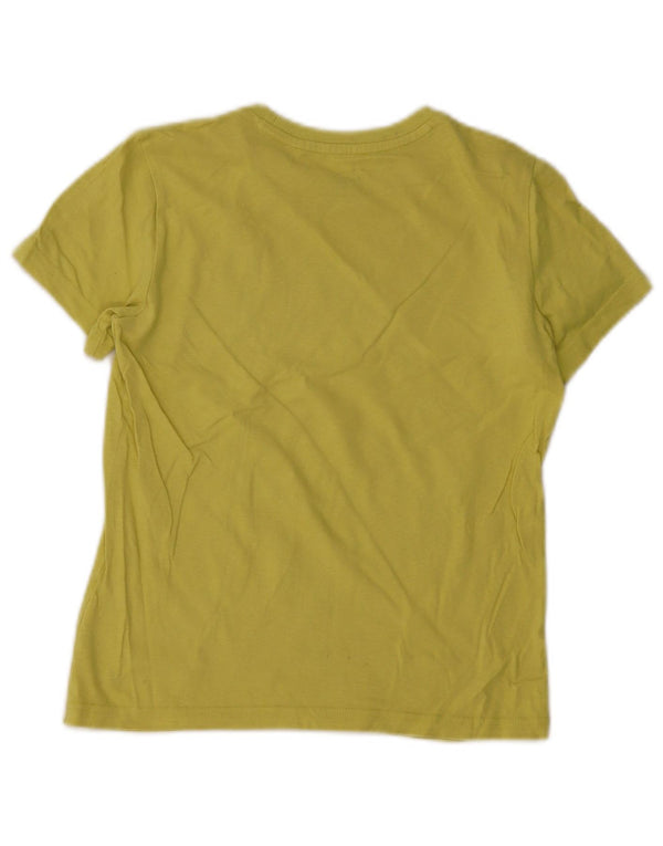 Camiseta Puma Boys Graphic Top 11-12 Anos Algodão Amarelo