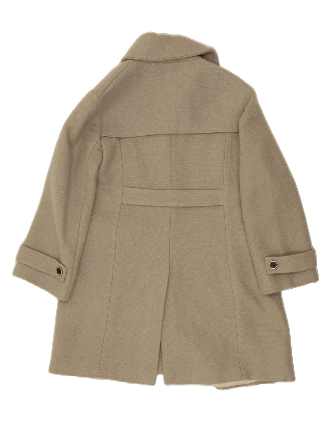MASSIMO DUTTI Womens Overcoat EU 44 XL Grey Wool Vintage Massimo Dutti and Second-Hand Massimo Dutti from Messina Hembry 