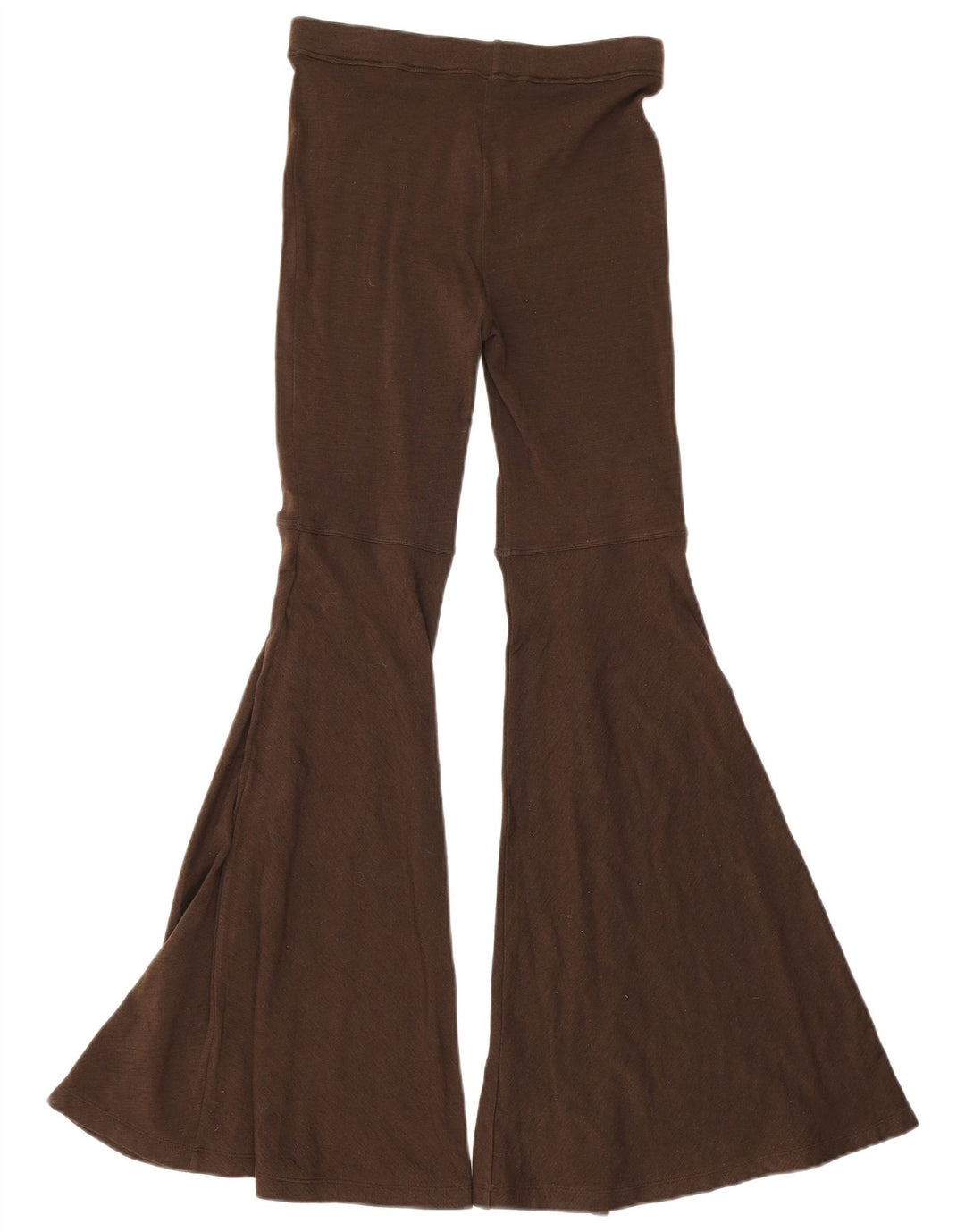 Roccobarocco Leggings Flare Feminino Reino Unido 8 Pequeno Marrom