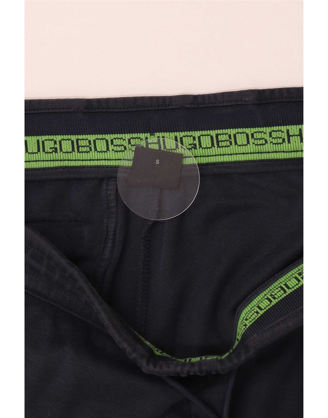 Hugo Boss Calça de treino masculina Joggers pequeno azul marinho