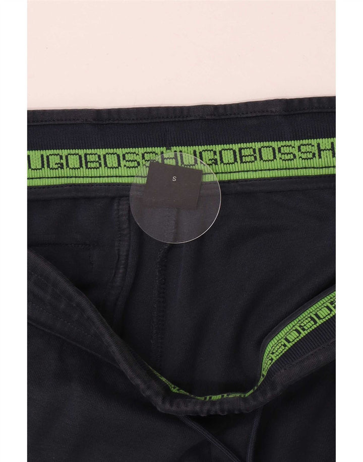 Hugo Boss Calça de treino masculina Joggers pequeno azul marinho