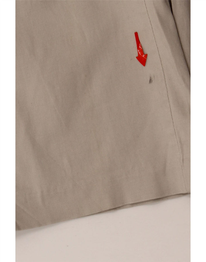 LEE Calça Capri Feminina Natural Fit Reta US 6 Médio W30 L21 Cinza