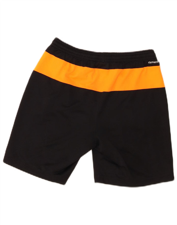 Adidas meninos Climacool Sport Shorts 11-12 anos preto colorblock poliéster
