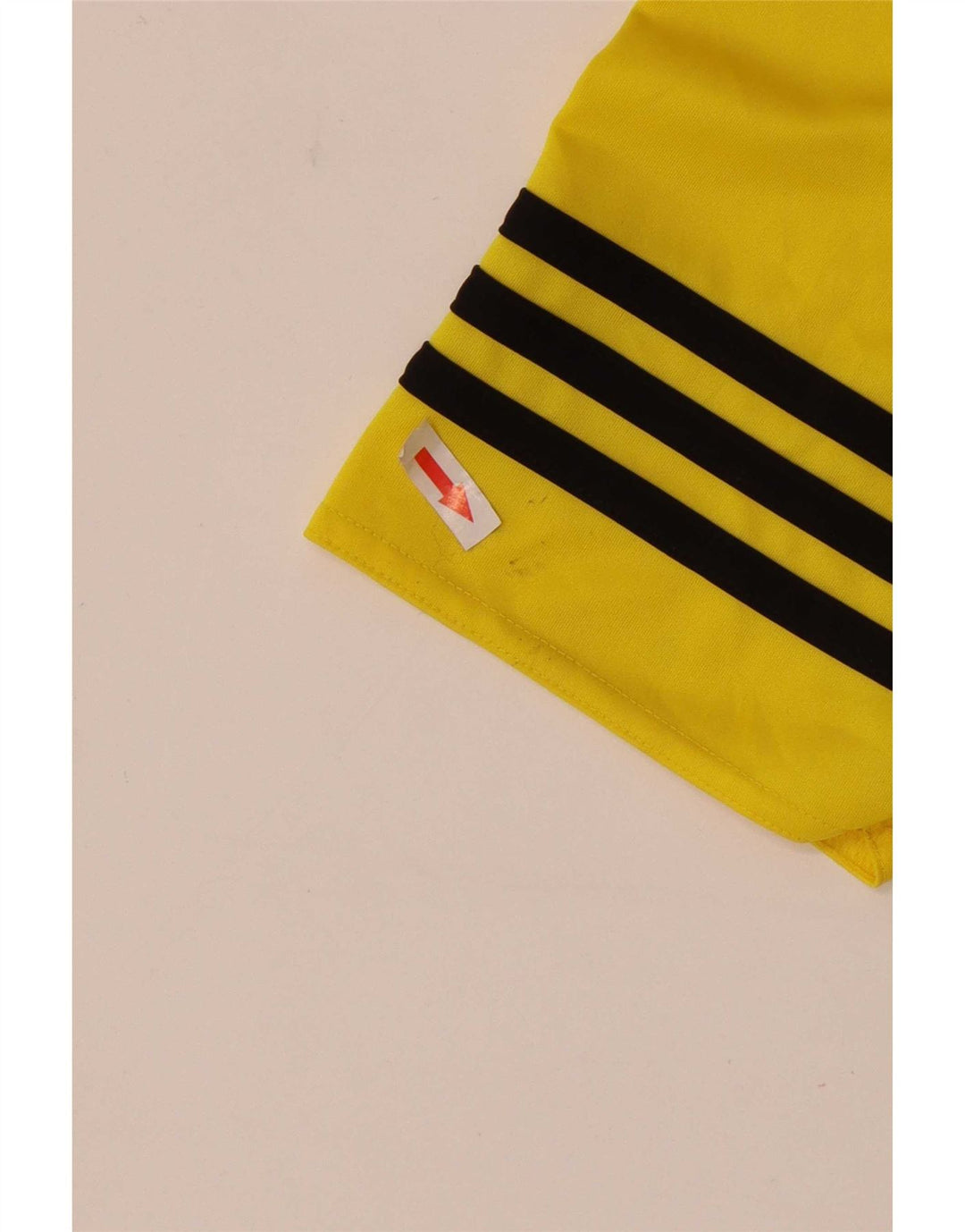 Adidas Mens Climalite Camiseta Top Pequeno Poliéster Amarelo