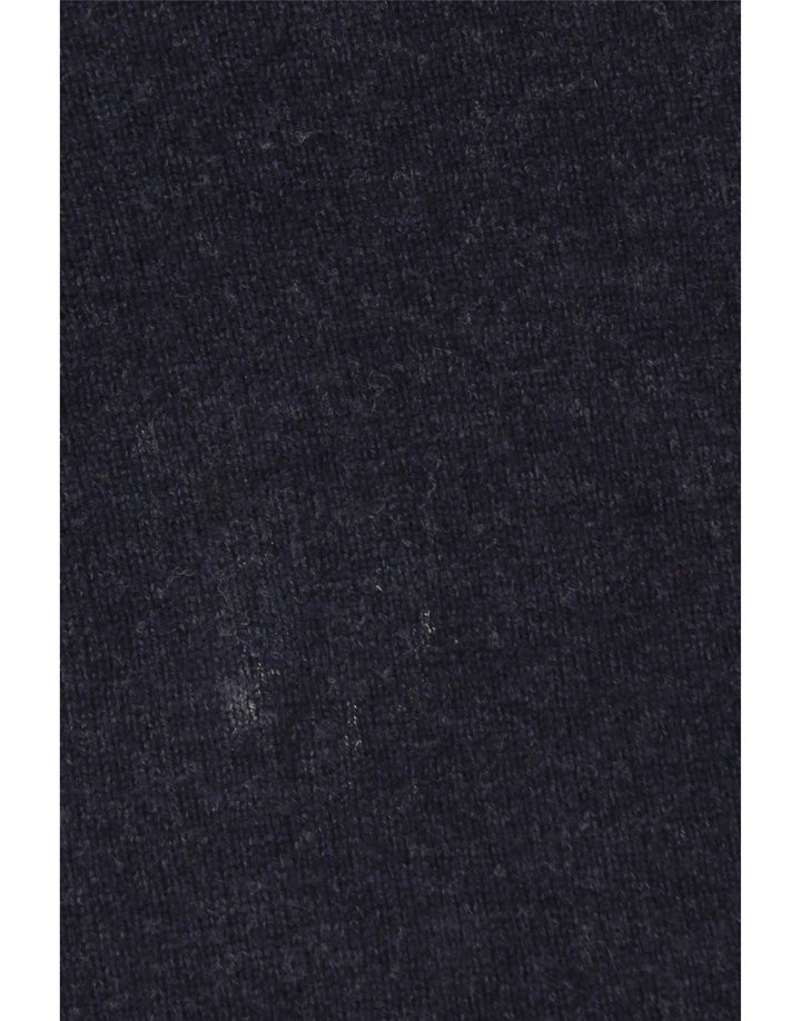 Suéter masculino JAMES PRINGLE com gola redonda, grande lã azul marinho