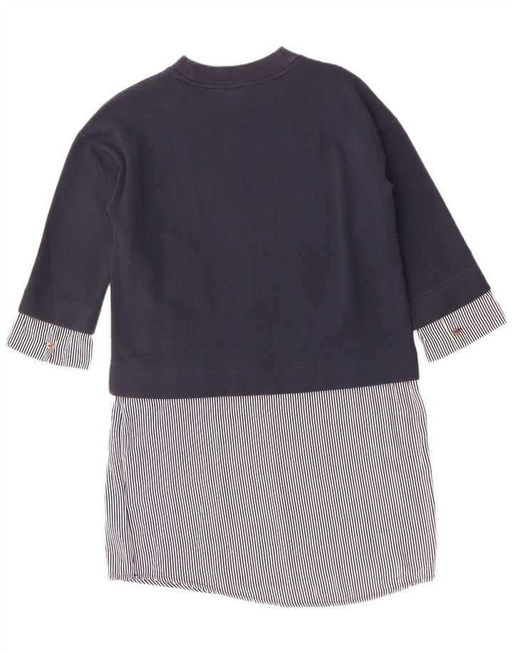 Vestido feminino TOMMY HILFIGER UK 14 médio azul marinho colorblock