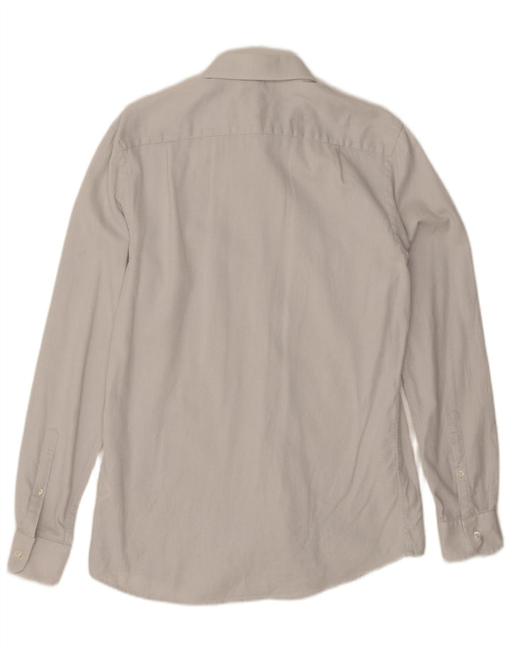Camisa masculina Reiss algodão branco médio