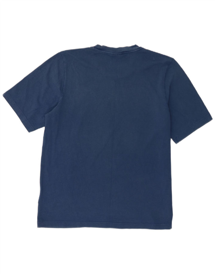 Adidas Camiseta Masculina Graphic Top Médio Algodão Azul Marinho