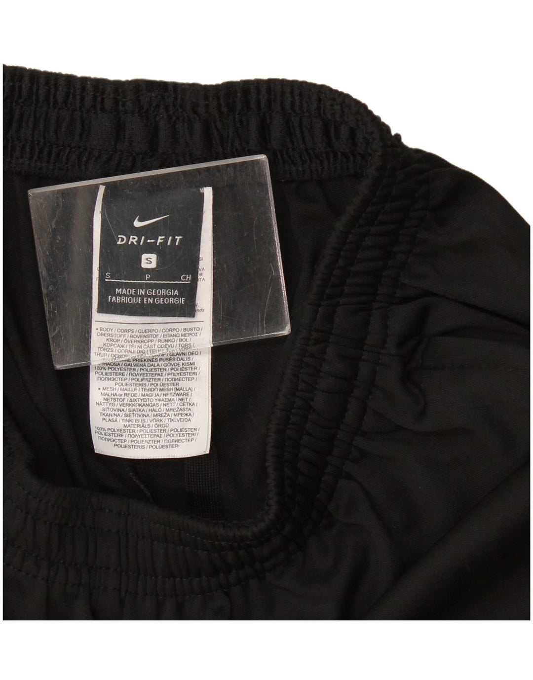 Calça Nike Mens Dri Fit Treino Pequeno Poliéster Preto