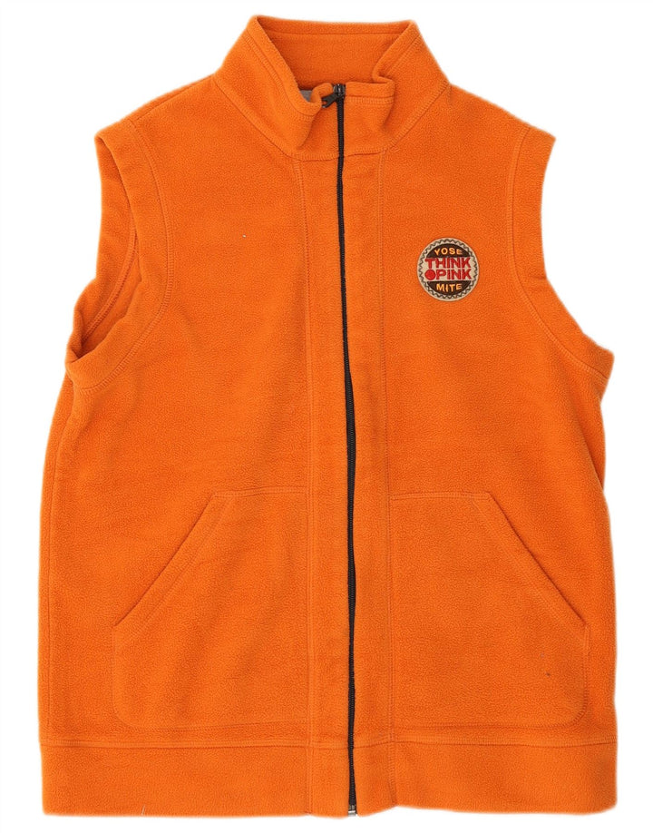 Colete Fleece Think Pink Meninas 15-16 Anos Laranja Poliéster