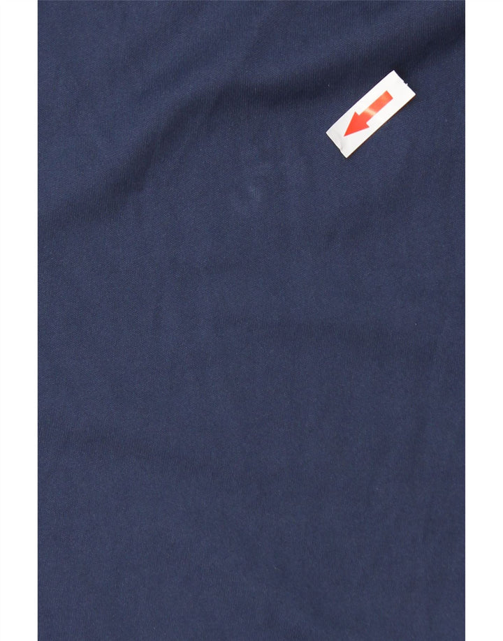 Nike Mens Dri Fit Top Manga Longa Médio Azul Marinho