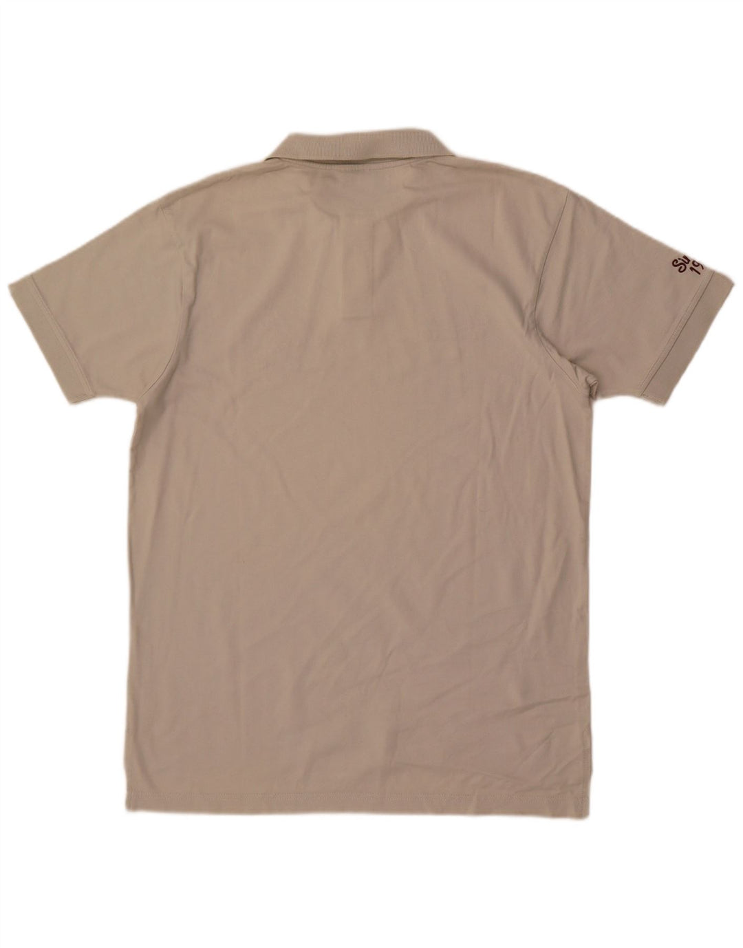 Camisa polo masculina Umbro gráfica média algodão branco