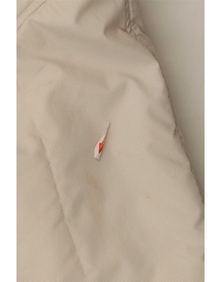 Jaqueta Nike Feminina Oversized Acolchoada US 4/6 Pequena Bege Poliéster