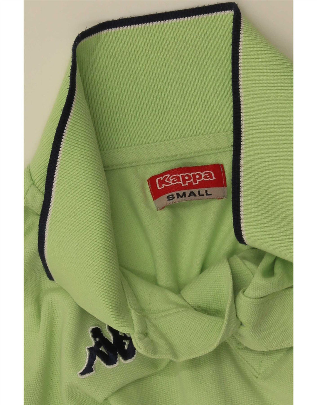 Camisa polo masculina Kappa pequena verde