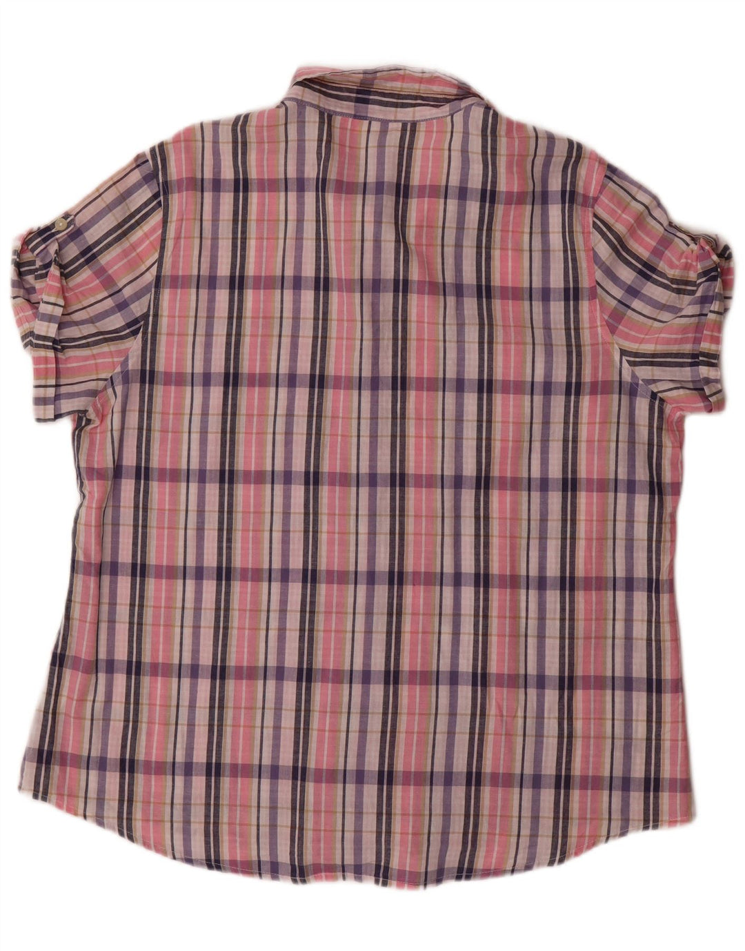 LEE Womens Riders Camisa Oversized UK 18 XL Xadrez Multicolorido