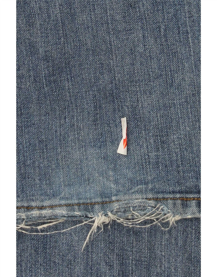 Lee Mens Relaxed Fit Straight Jeans W38 L29 Azul Algodão