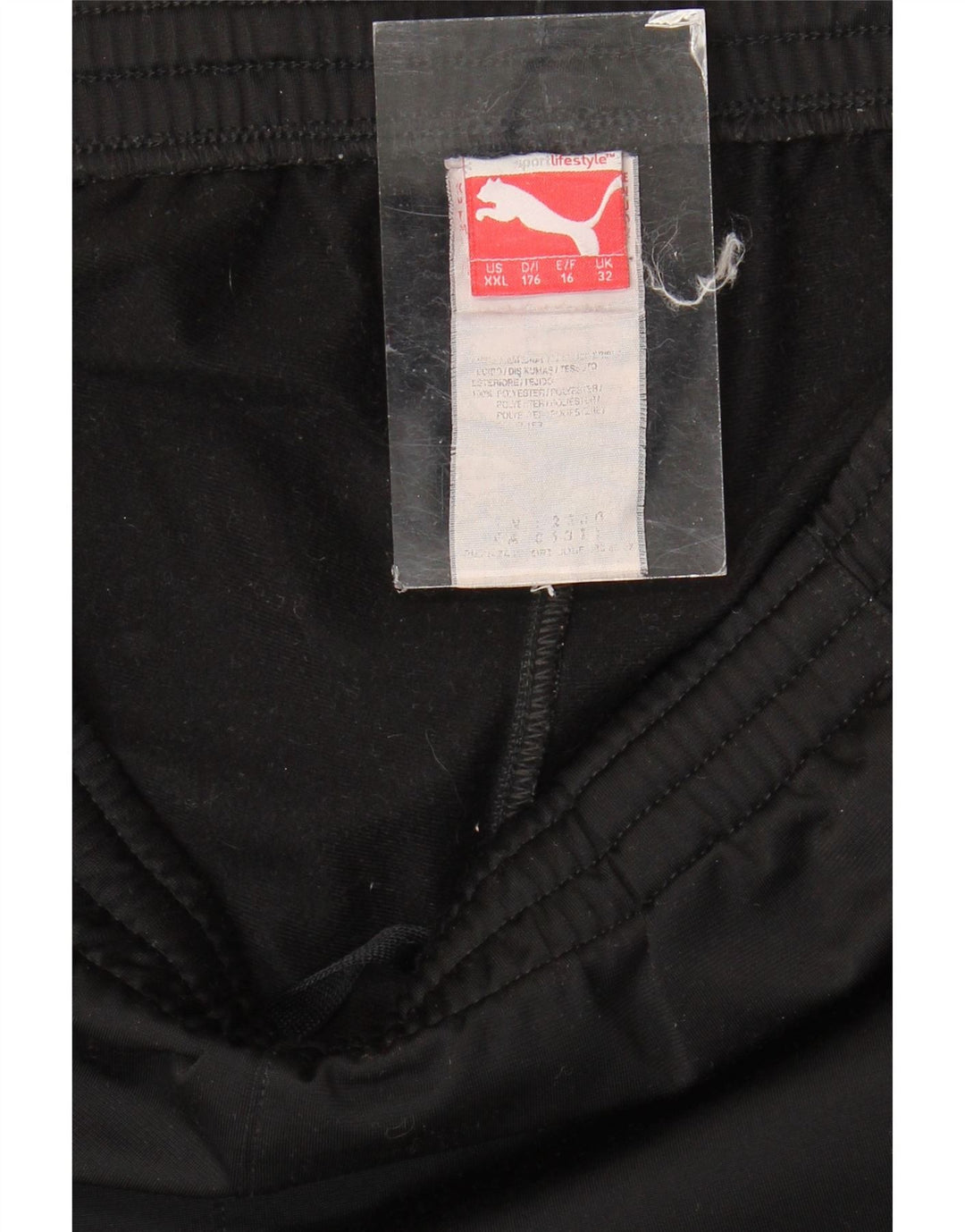 Calça de treino Puma Boys Graphic Joggers 15-16 anos preto poliéster