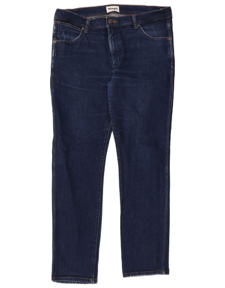 Wrangler Mens Larston Slim Jeans W36 L32 Azul